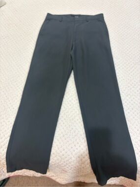 Oobe Men's Charcoal Wide-Leg Dress pants 👖 32x 32
